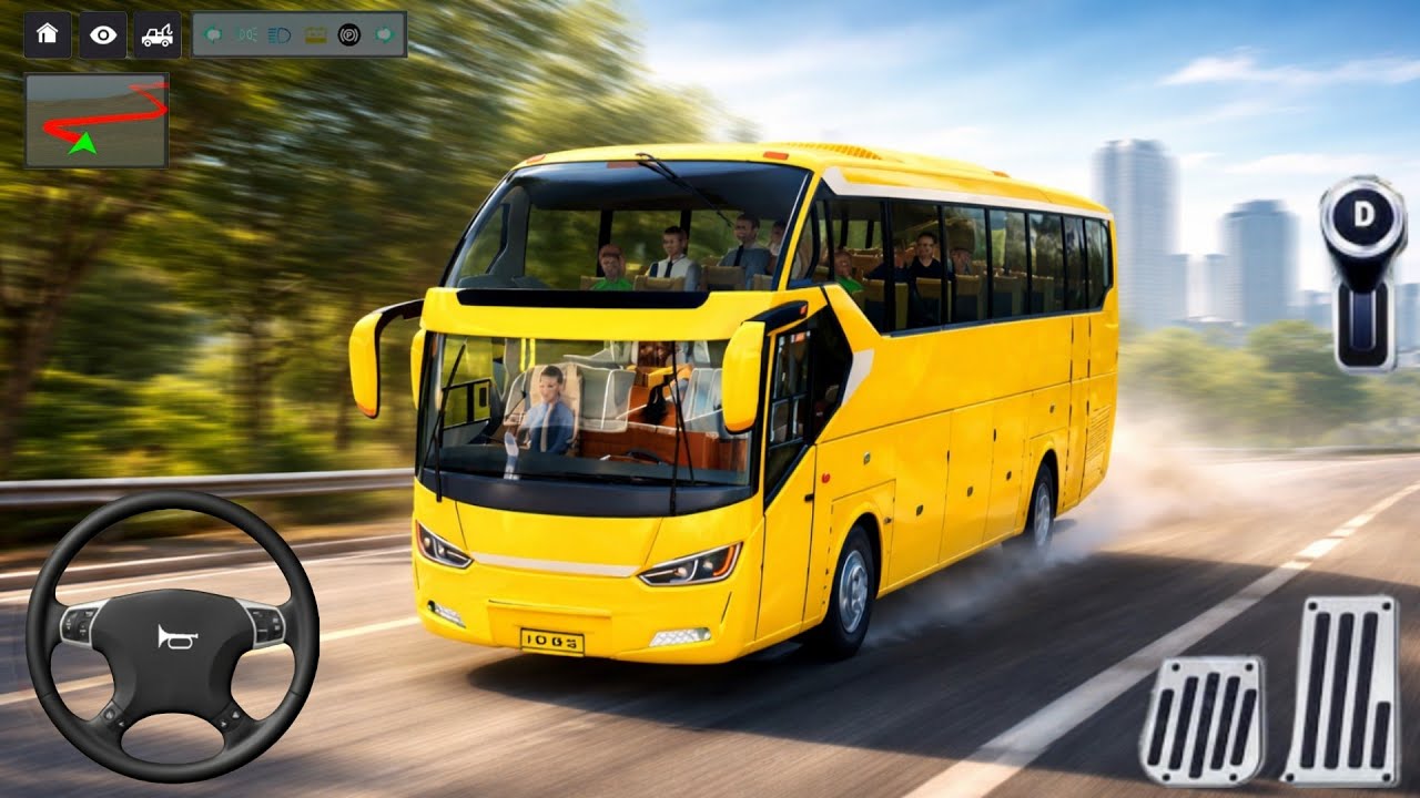 Euro Coach Bus Simulator 2026 _ Gal New Coach Bus Driving _ Game Bus Games