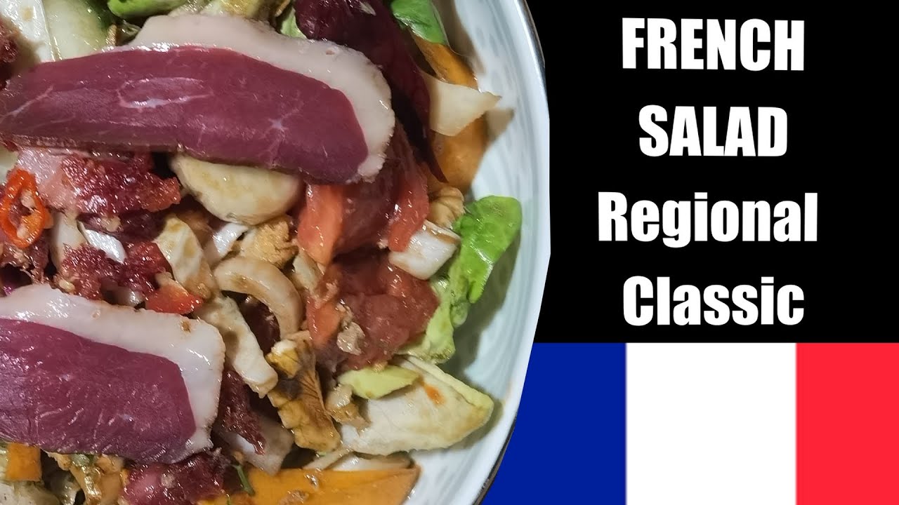 🇫🇷How to Make Périgourdine Salad – A Classic Southern France Dish for Healthy Eating
