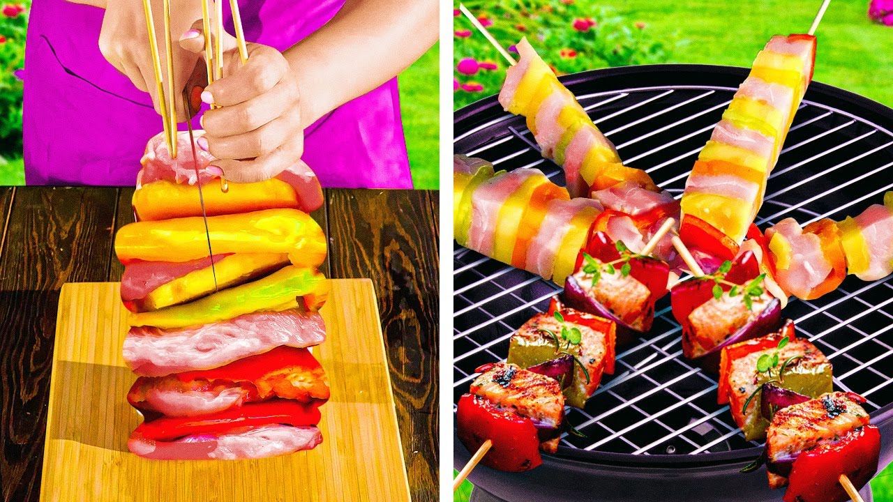 Simple Grilling Hacks to Make a Perfect Picnic || Tasty Recipes to Cook Outdoor!