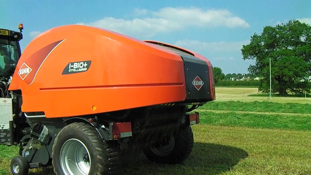 2017 Valtra 4.9 Diesel Tractor with KUHN I-BIO+ Intelliwrap Bail Wrapper