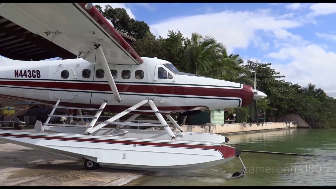 🇧🇸 DHC-3T TURBO OTTER | N443CB | LAKE CUNNINGHAM - FLAMINGO CAY LODGE ANDROS