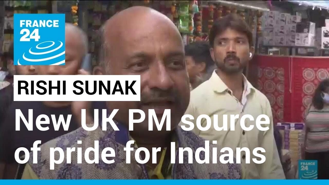 Pride in India as Sunak set to become UK PM • FRANCE 24 English