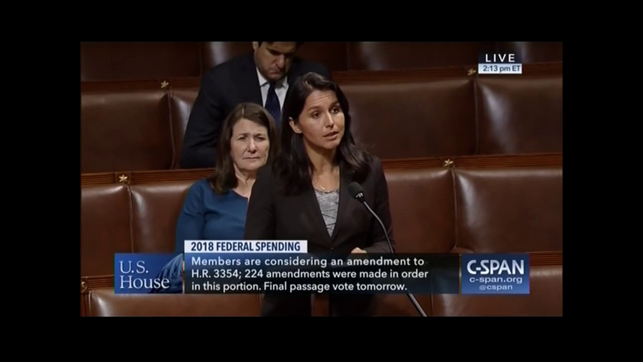 Rep. Tulsi Gabbard Speaks on Amendment for Native American CDFI Assistance Program