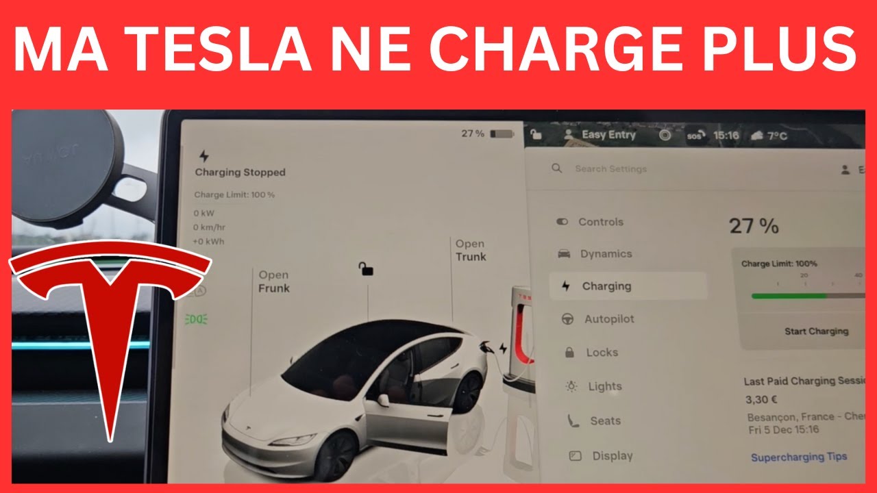 LE RESEAU TESLA EST SI FIABLE ? - RT 2000 KM 02
