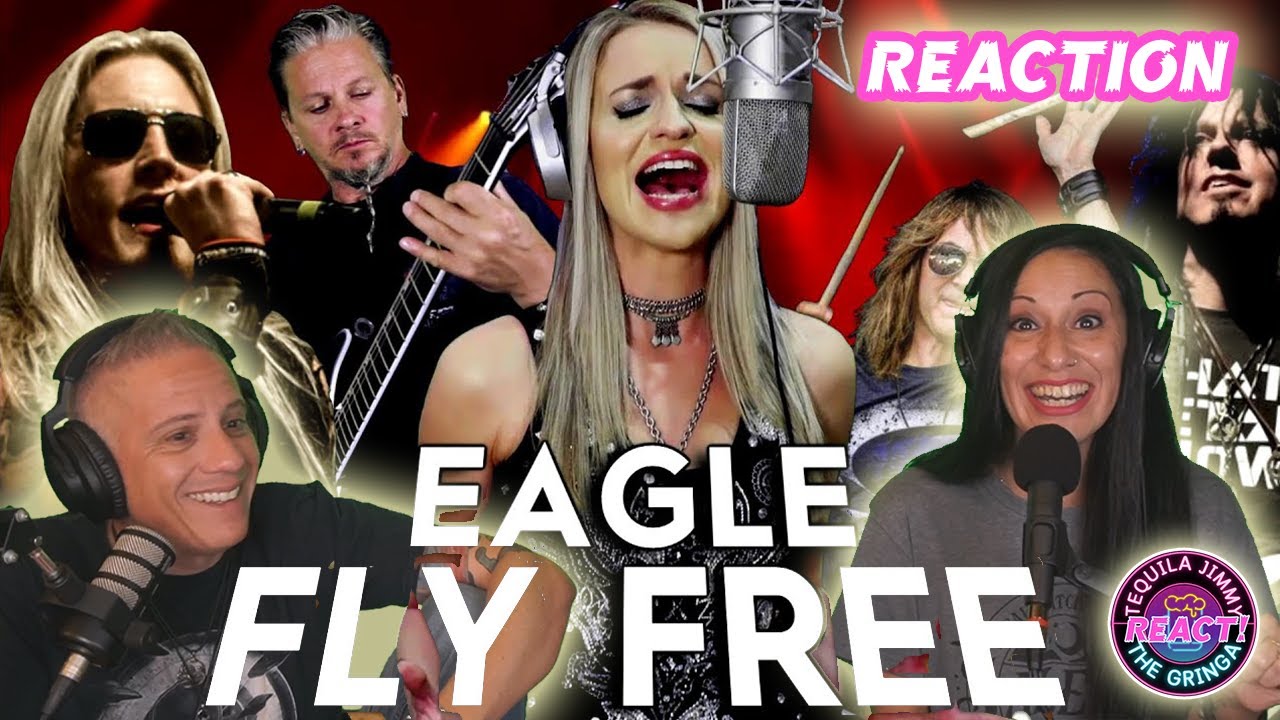HELLOWEEN COVER COLLAB! - EAGLE FLY FREE - REACTION