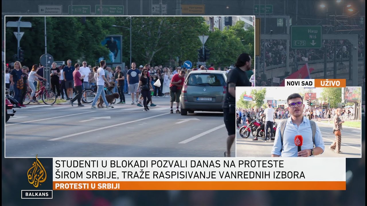 Protesti u Novom Sadu: Vanredni izbori jedini put za izlazak iz krize