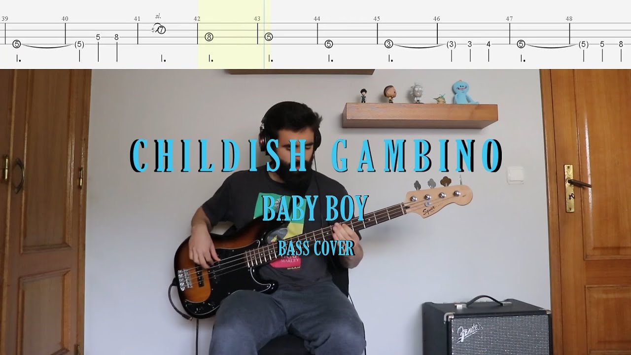 Childish Gambino // Baby Boy [Bass Cover + Tabs]