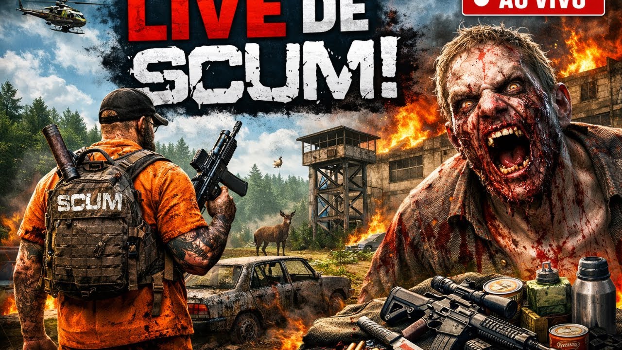 fazendo live do melhor jogo de sobrevivencia