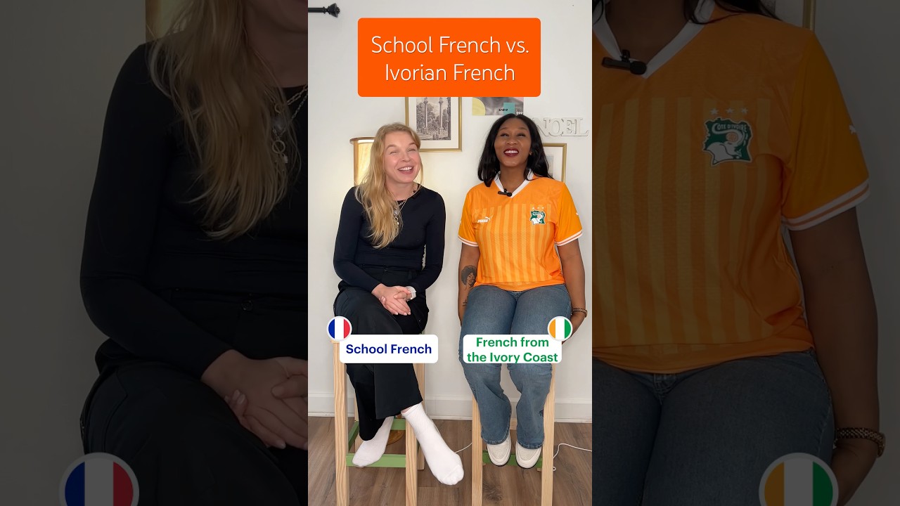 Ivory Coast French 🇨🇮 vs. European French! 🇫🇷