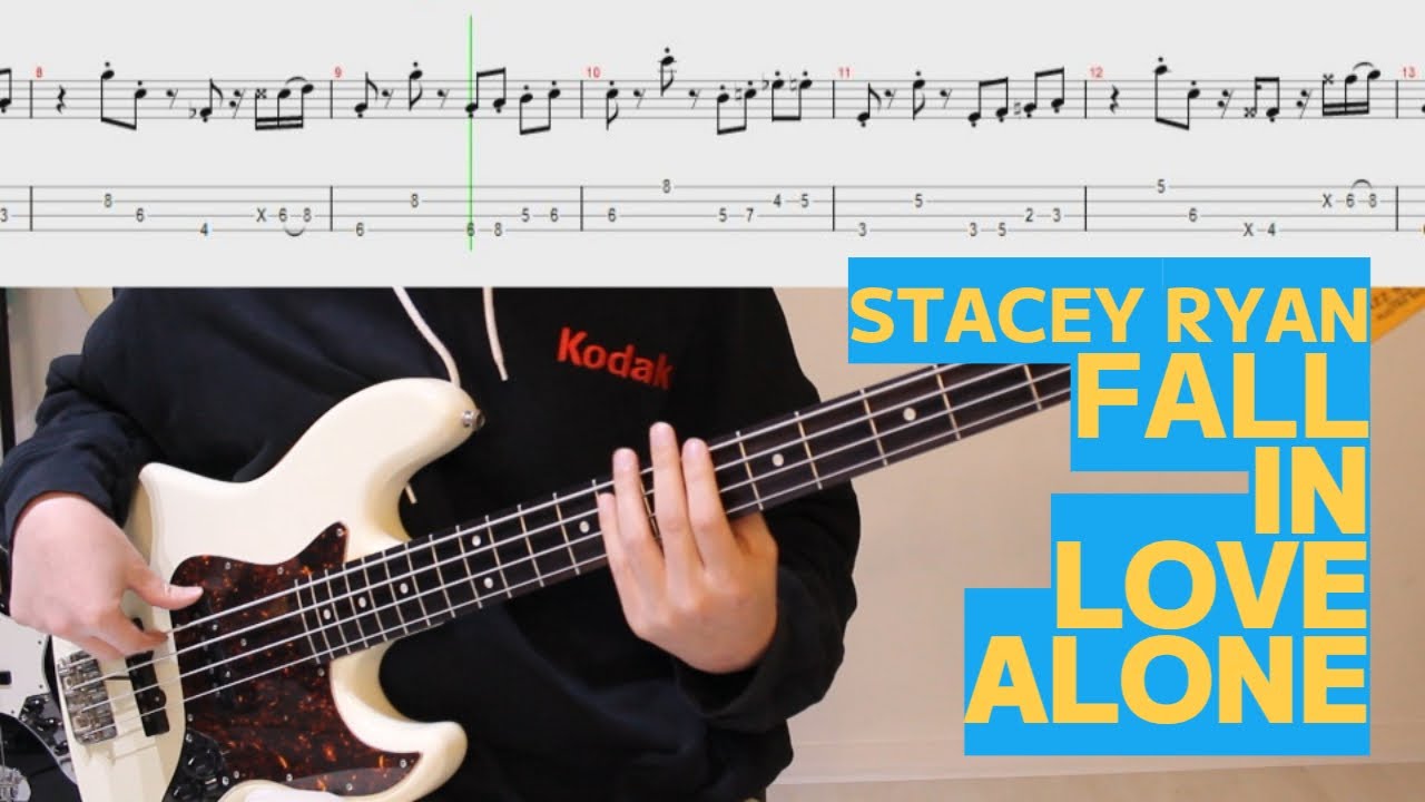 달달한 베이스 맛보고 가세요│STACEY RYAN - FALL IN LOVE ALONE│BASS TAB