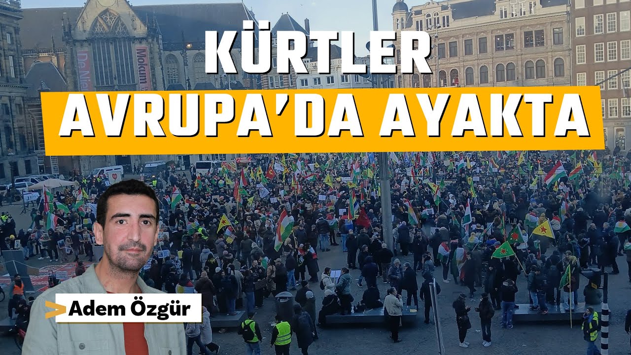 #CANLI | Avrupa’da Kürtler Rojava’ya yönelik saldırılara karşı meydanlarda | #Gemide