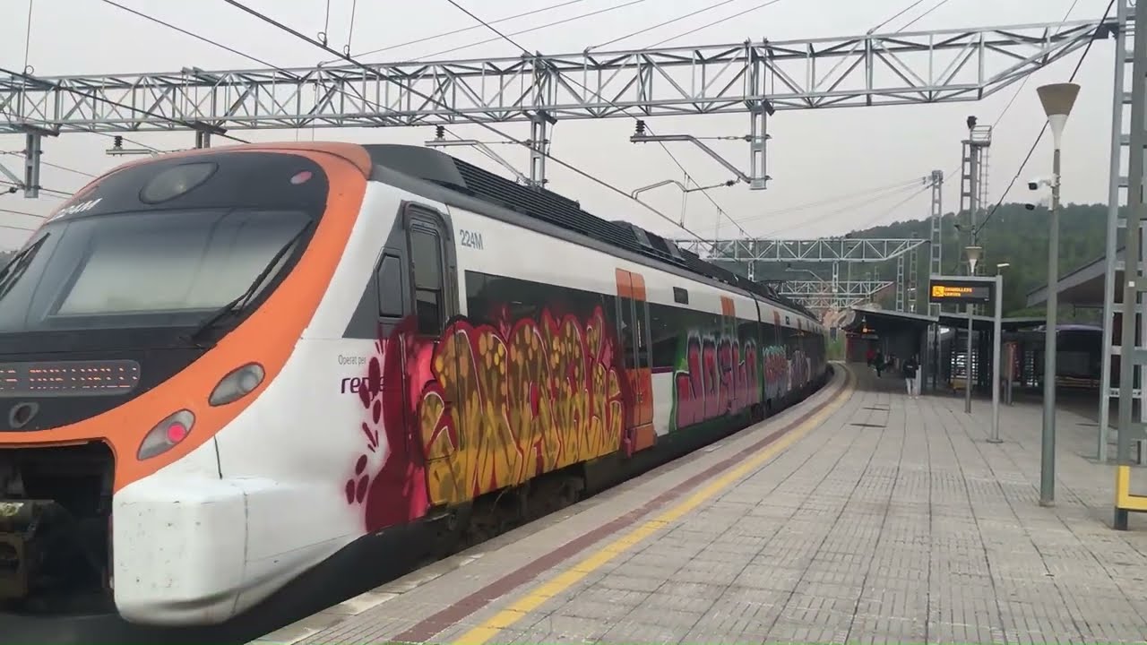 Trenes por Castellbisbal 3 (Renfe 447, Renfe Civia, Renfe 253)