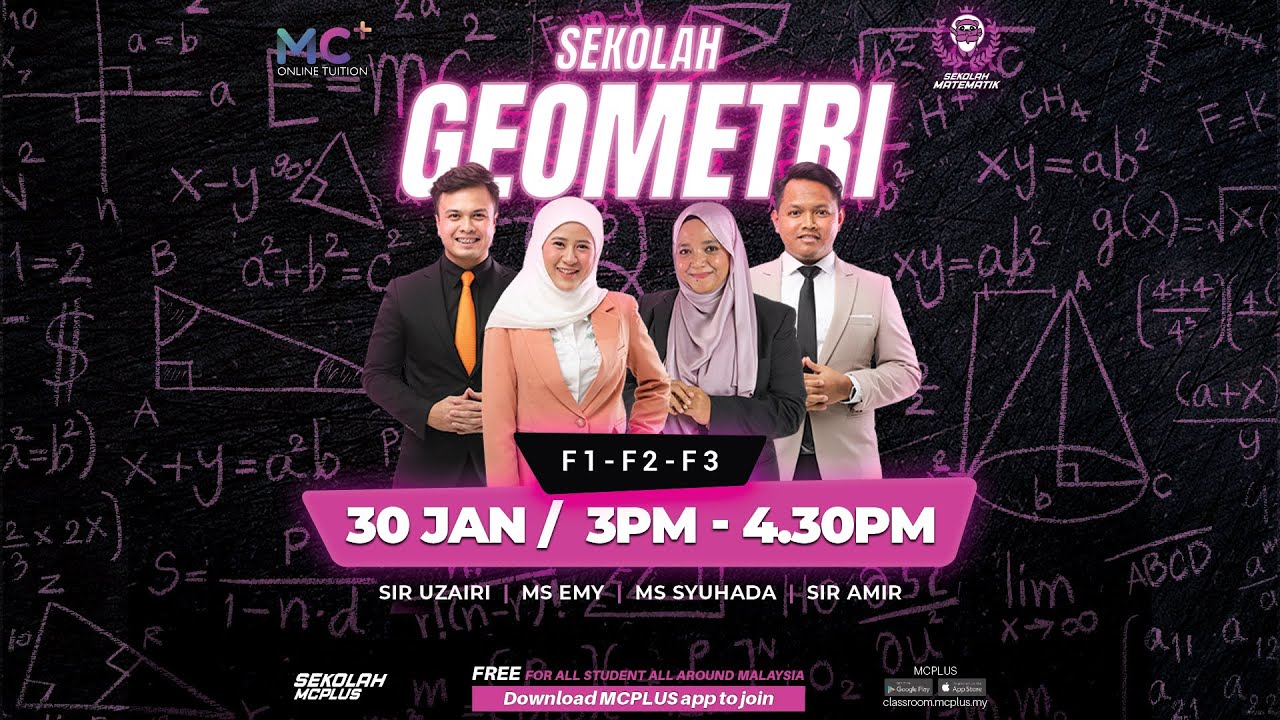SEKOLAH MATHS - GEOMETRI (30/1)