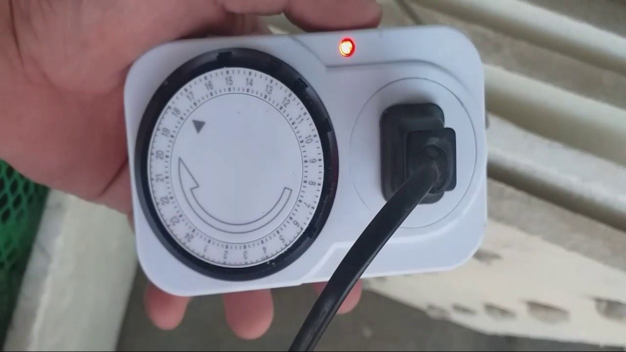 HOW TO SET THE TIMER FOR HYDROPONICS ( NFT )