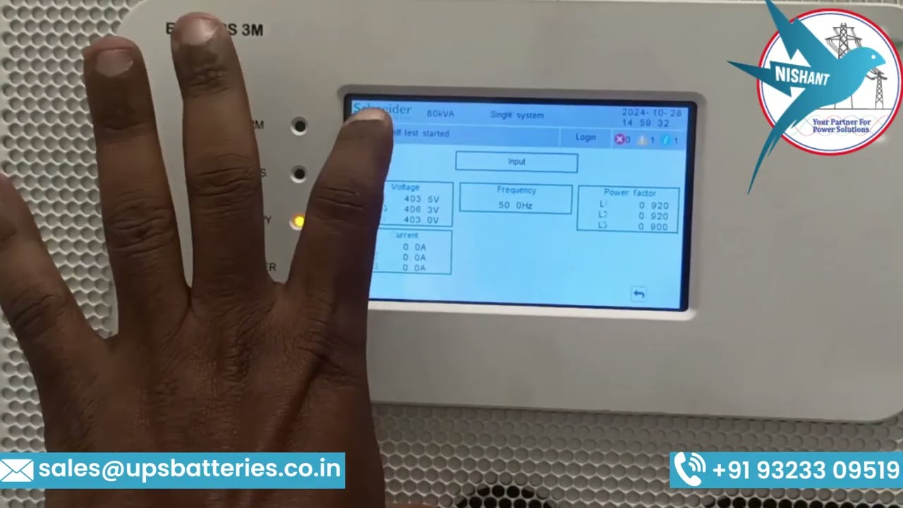Easy UPS 3M 80KVA Review | APC by Schneider Electric | Nishant Power Solutions Pvt. Ltd