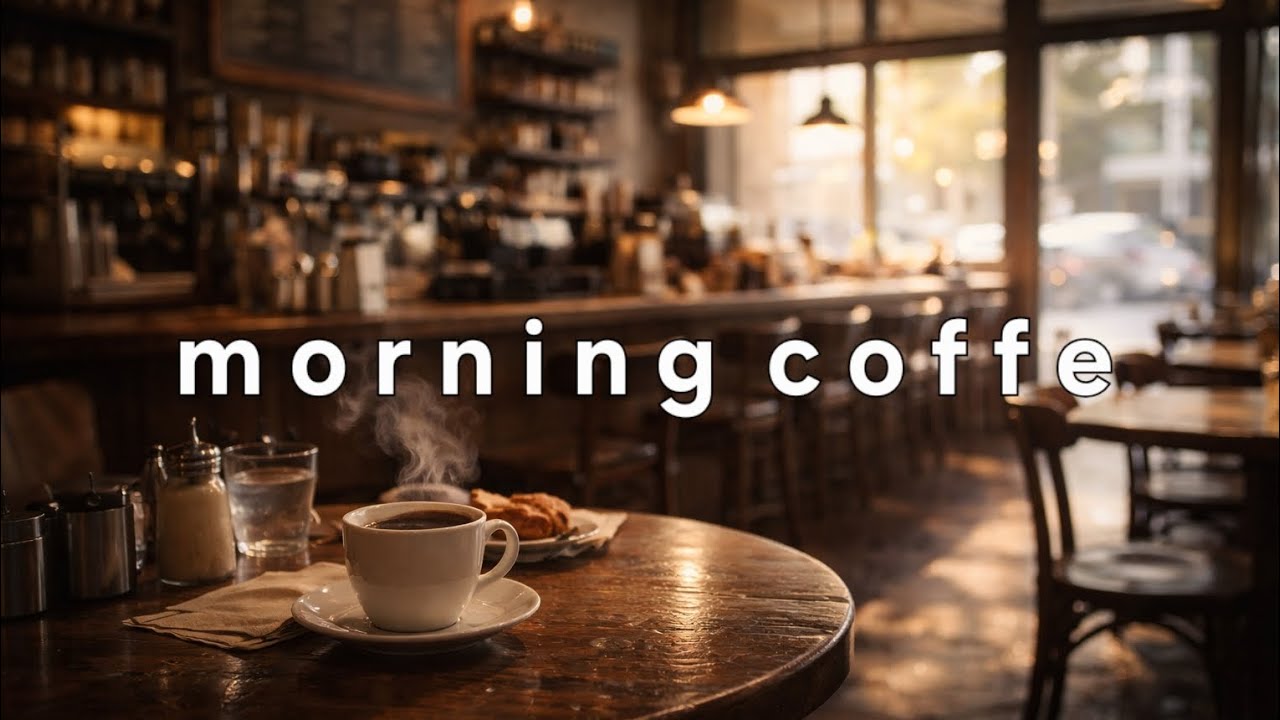 Morning Cafe Ambience – Cozy Coffee Shop Sounds for Focus & Relaxation