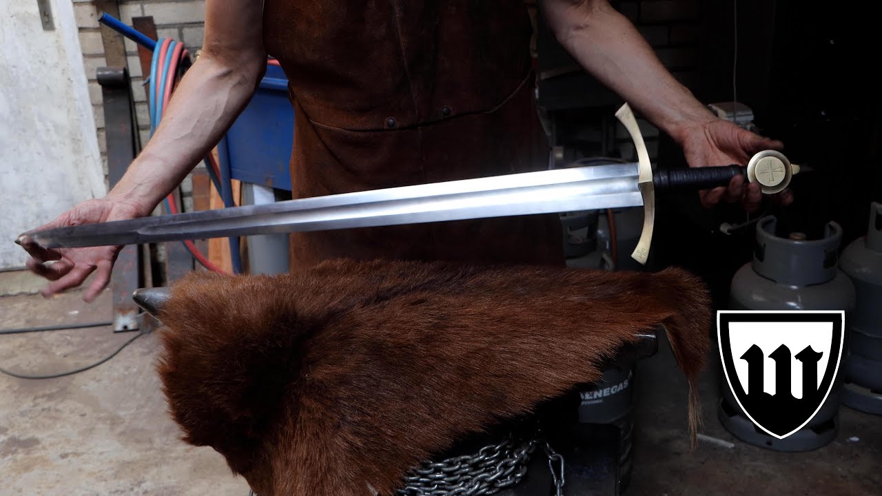 Forging a Templar sword, the complete movie.