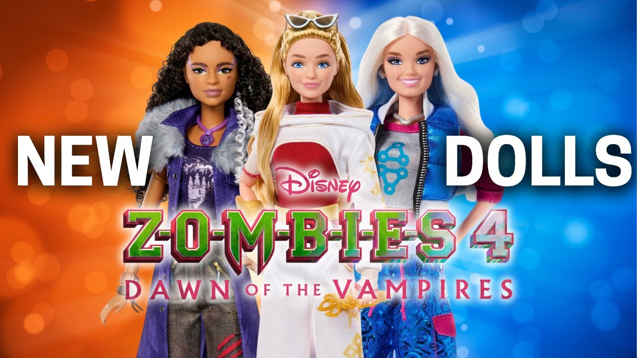 UNBOXING NEW Mattel Disney Zombies 4 Dolls! Nova Bright, Willa Lykensen & Addison Wells REVIEW
