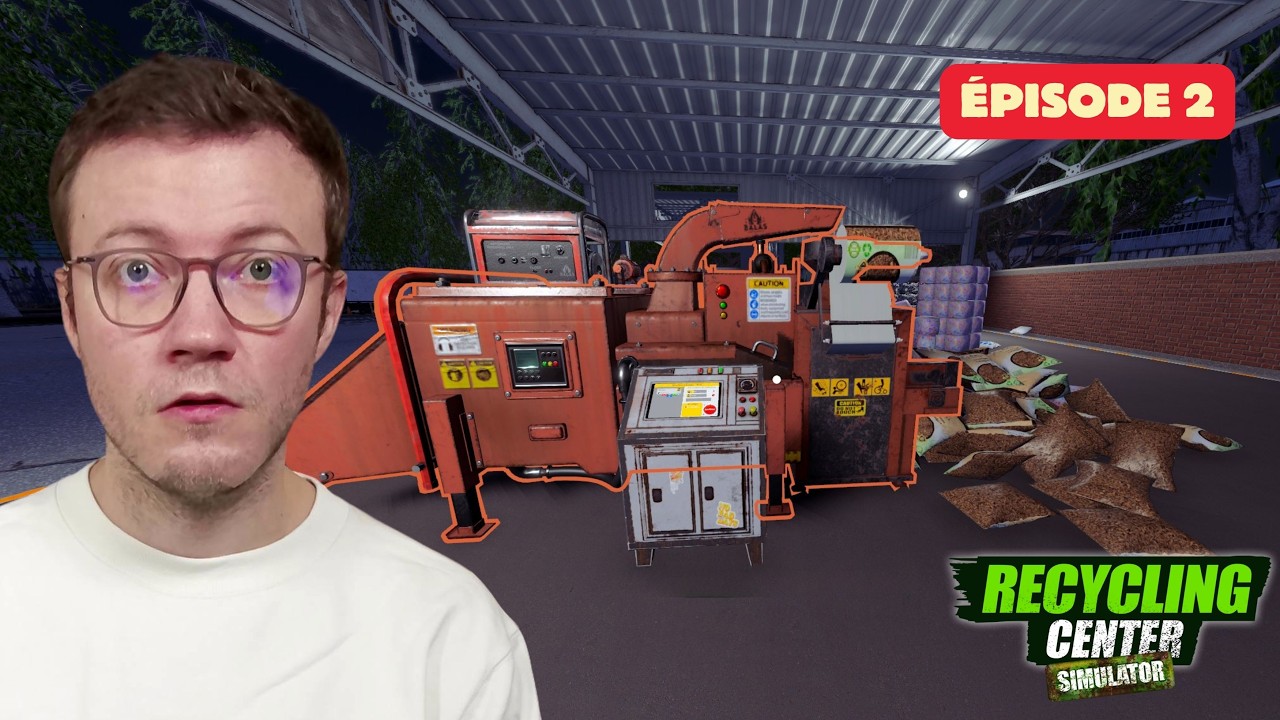 Recycling Center Simulator : J'investis dans de nouvelles machines ! EP2