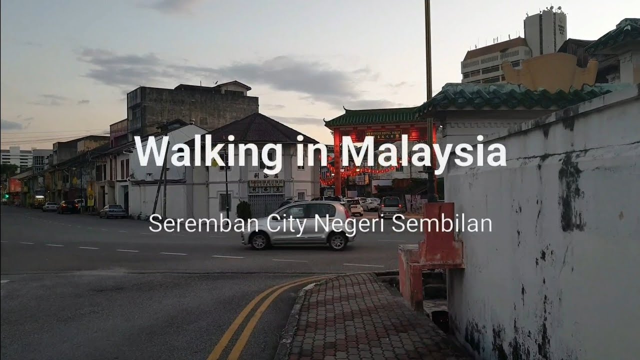 The Best Place Chinese New Year in Malaysia Walking at Seremban City FHD
