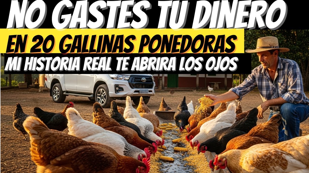 DETENTE antes  No hagas esto con tus 20 gallinas ponedoras! Mi error me costó caro y esta guía me re