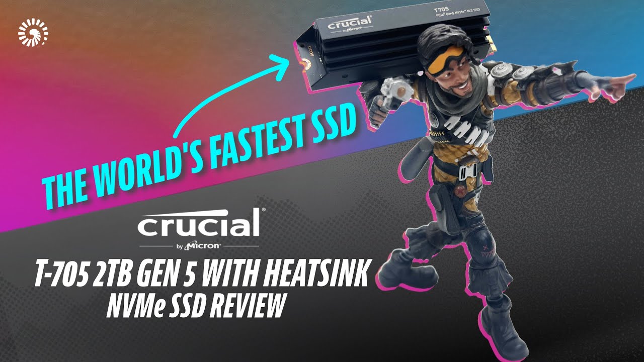 The World's Fastest SSD?! | Crucial T-705 2TB With Heatsink NVMe SSD Review! | Gossip.GG