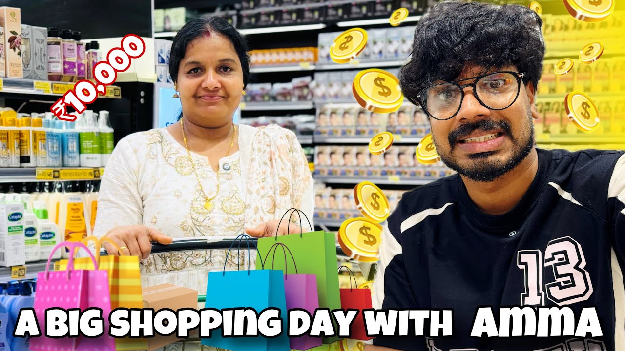 A BIG SHOPPING DAY WITH AMMA 🛍️ ( Re uploaded) 