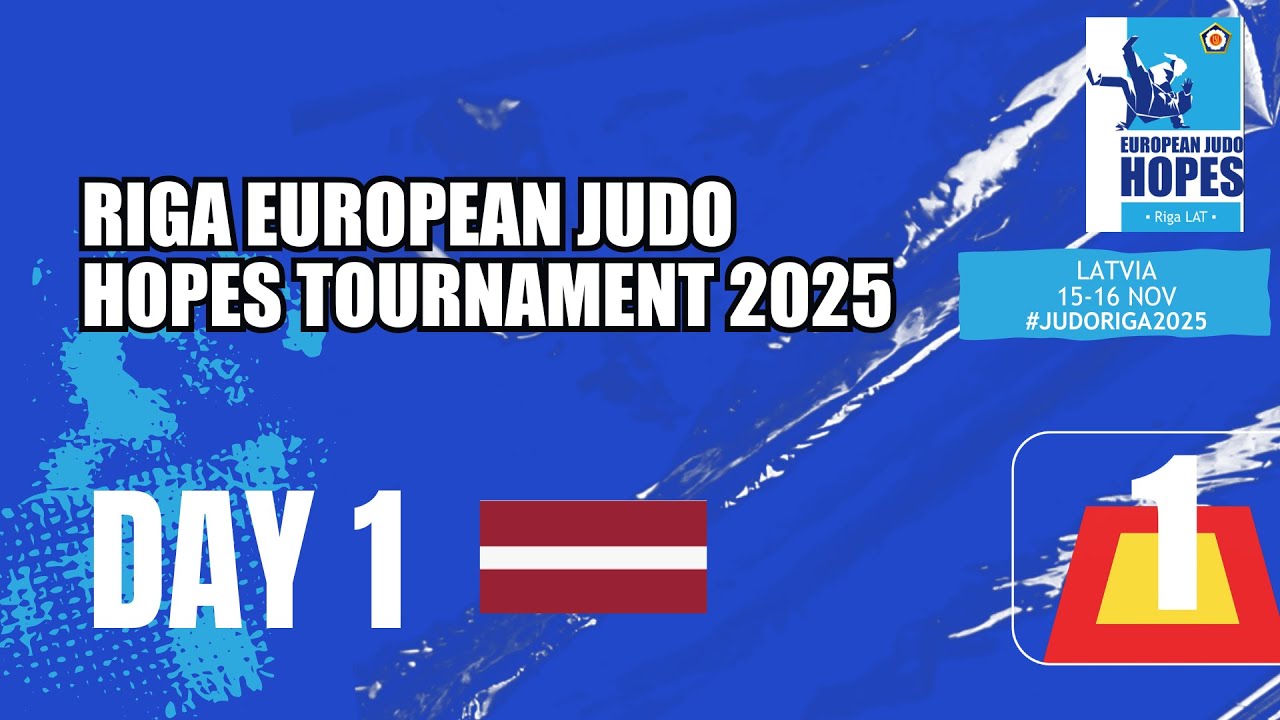 Riga European Judo Hopes Tournament 2025 - Day 1 - Tatami 1