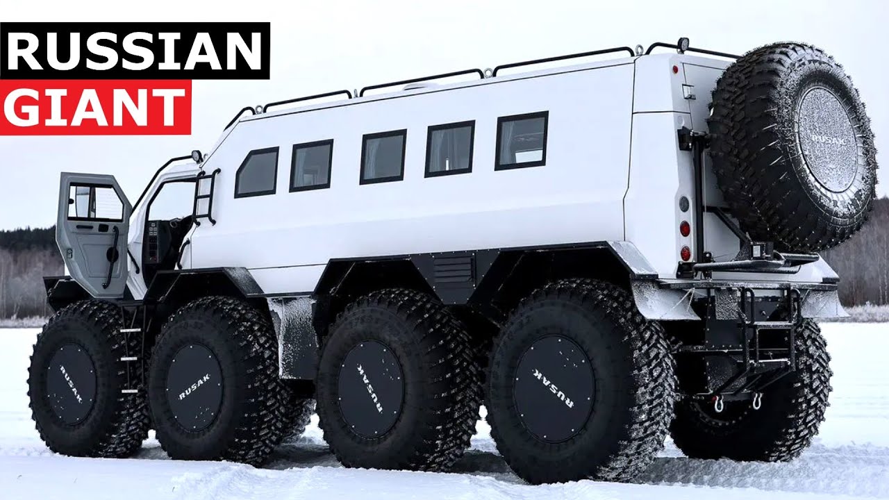 RUSAK 8.2 - Ultimate 8x8 Cross-Country Vehicle