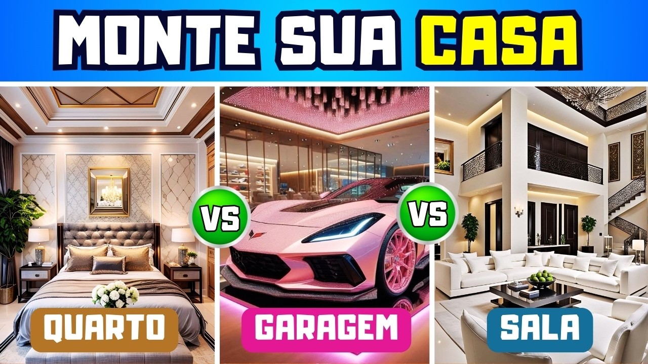 🏡 Monte sua Casa de Milhões Estilo Pinterest | Jogo das escolhas