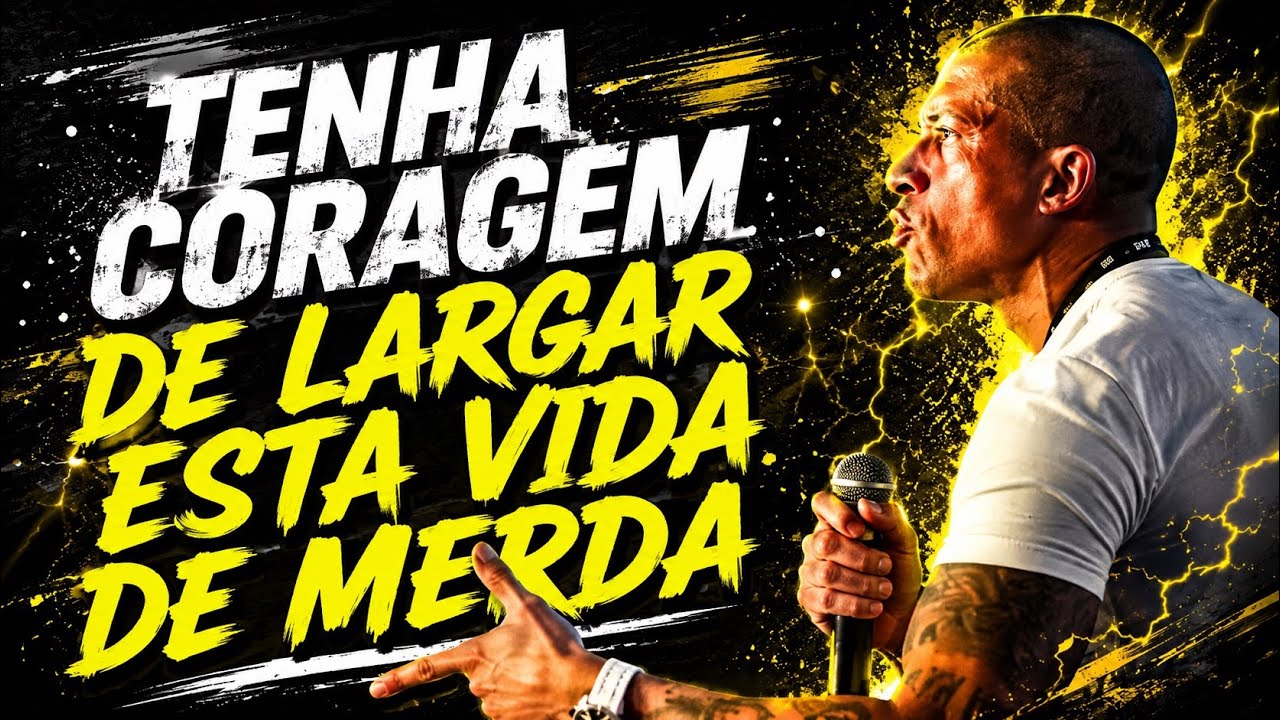 A VIDA É FEITA DE DECISÕES, PARE DE DESTRUIR A SUA! O PODEROSÍSSIMO NINJA MOTIVACIONAL #ninja