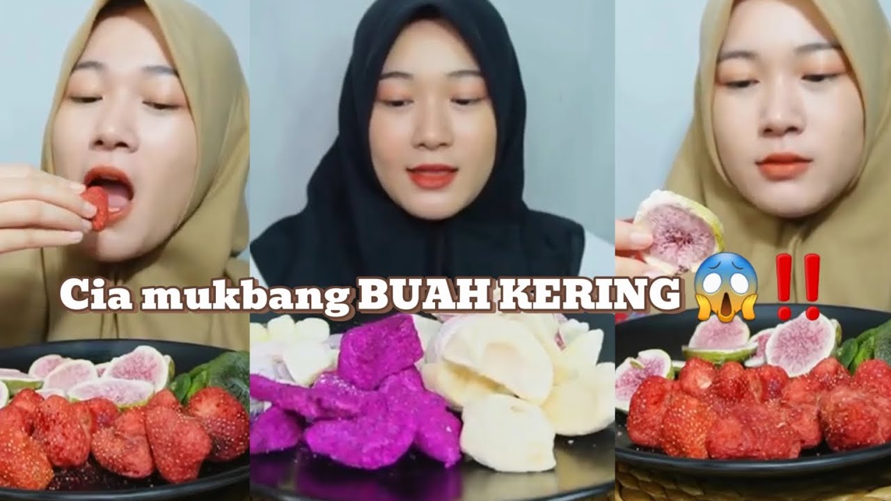REVIEW BUAH KERING 🍎🍈🍇 versi Youtubeinicia ‼️😍