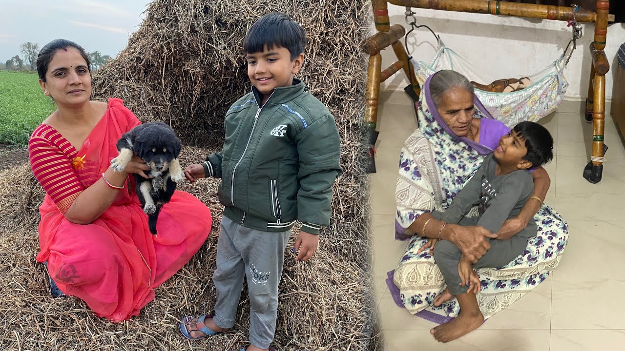 દેવાંશ ને મમી જાય તો હાલે બા જાય તો નો હાલે