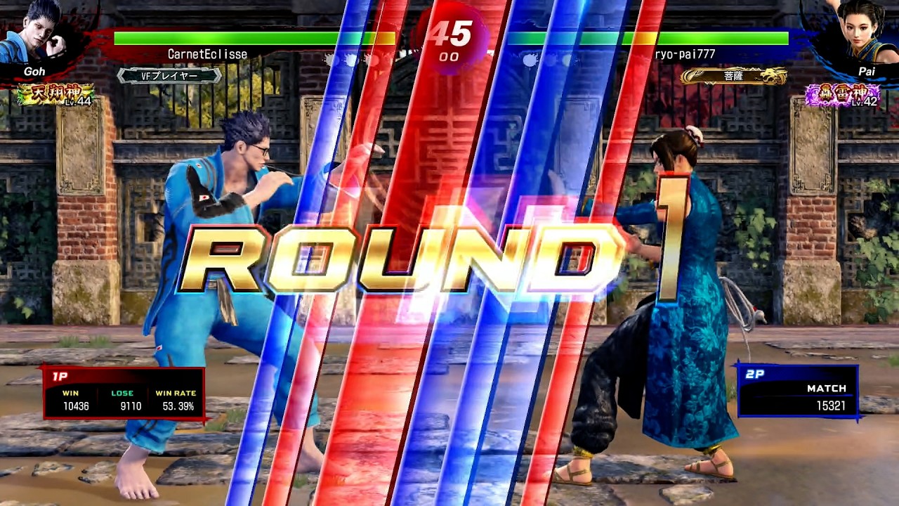 【VFes / VF5us 高段位戦】 天翔神 日守剛 VS 轟雷神 パイ
