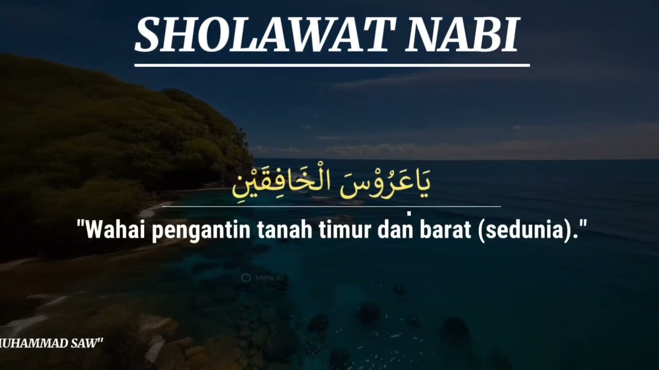 SHOLAWAT NABI, DIKABULKAN SEGALA HAJAT | DIAMPUNI DOSA DAN DITENTRAMKAN HATI