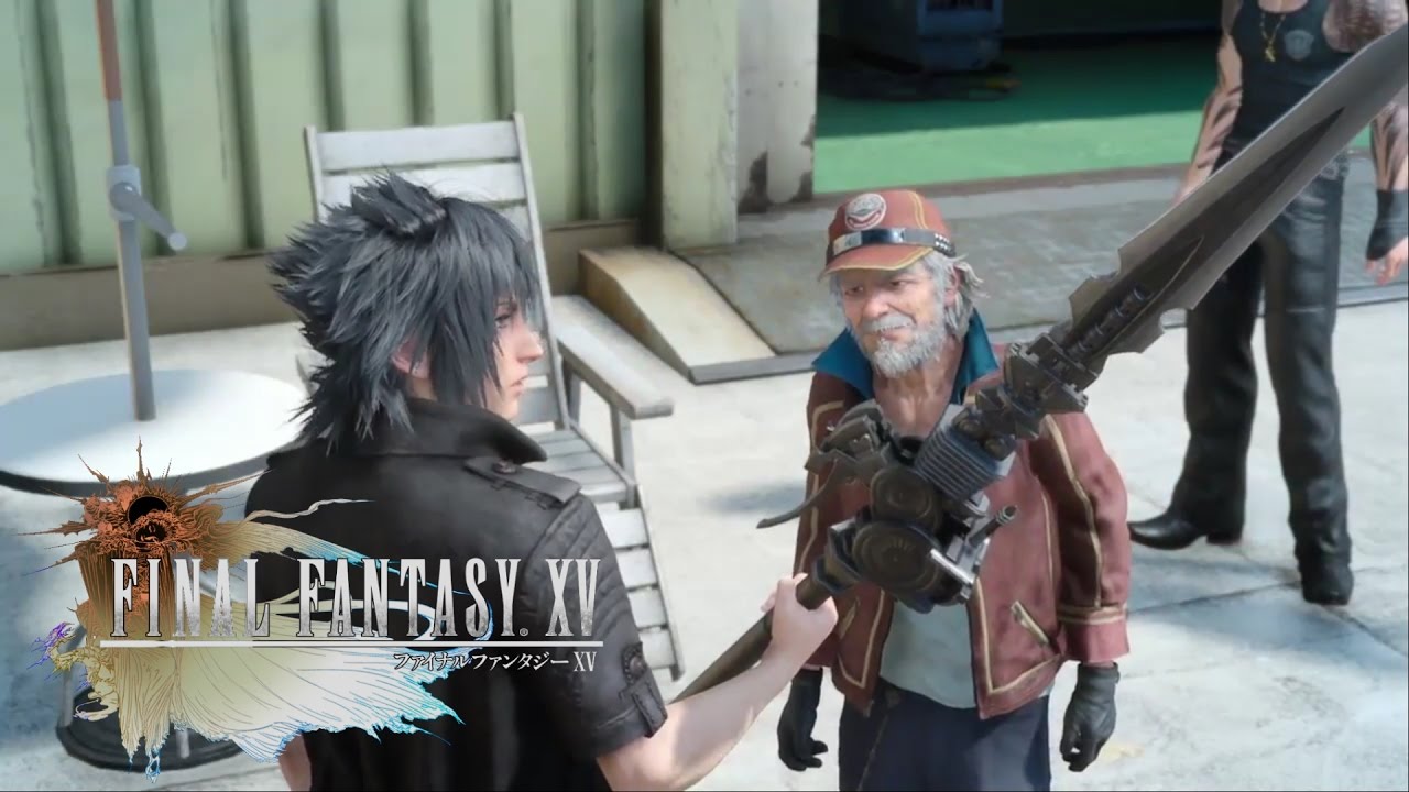 Final Fantasy XV (Weapons Upgrade) Drain Lance II & Engine Blade