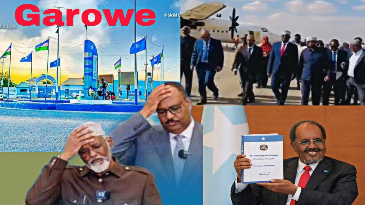 Xildhibaanadii Xabsiga oogu jiray Xasan Sheekh maxamuud.  Ee Labahdilay oo Hada Garowe kadagay