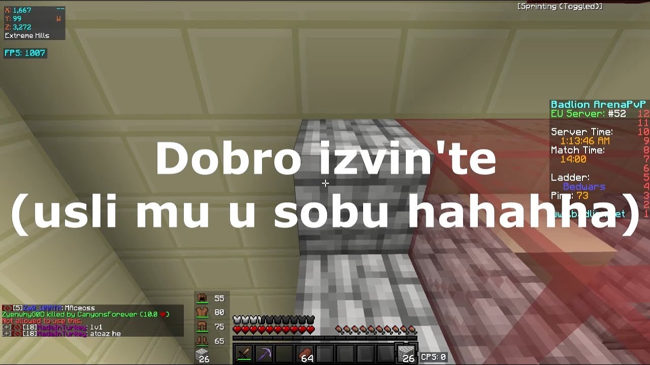 Cale Mu Je Usao U Sobu ?!