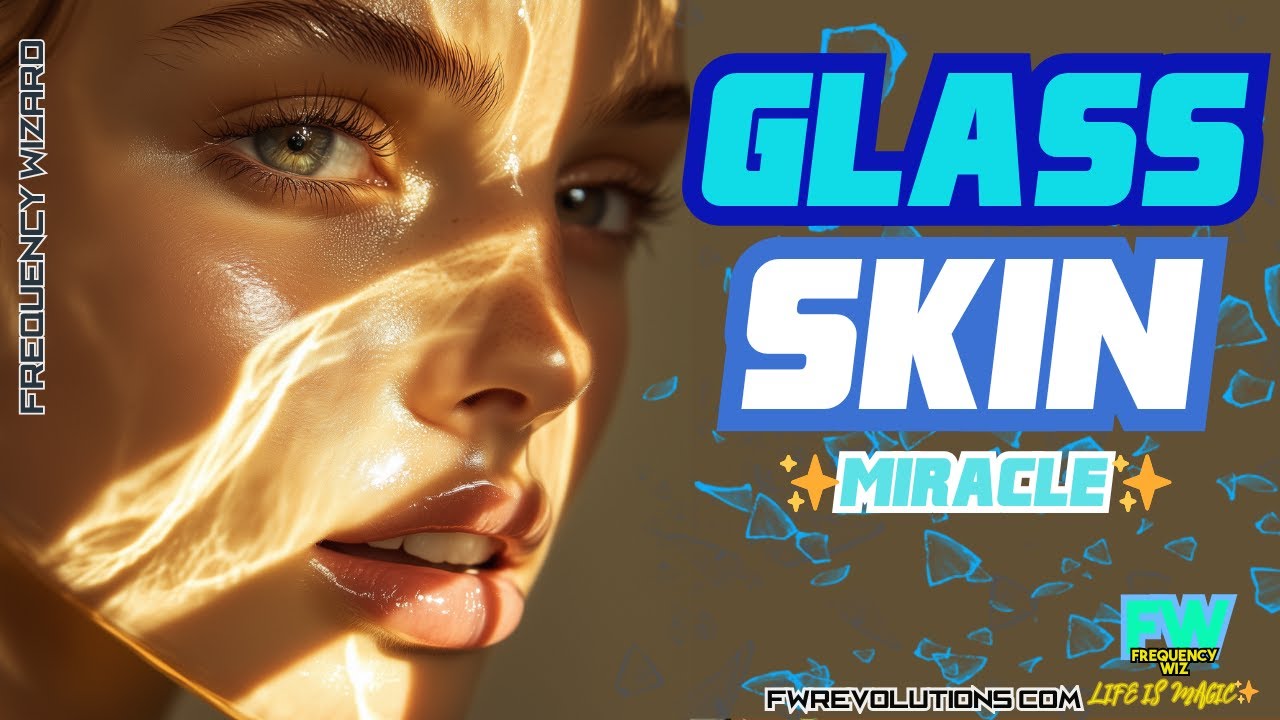 💠GLASS SKIN MIRACLE 💫 Anti-Aging Radiance + Divine Face Glow Activation 🔥 2222Hz + 990Hz + 1444Hz