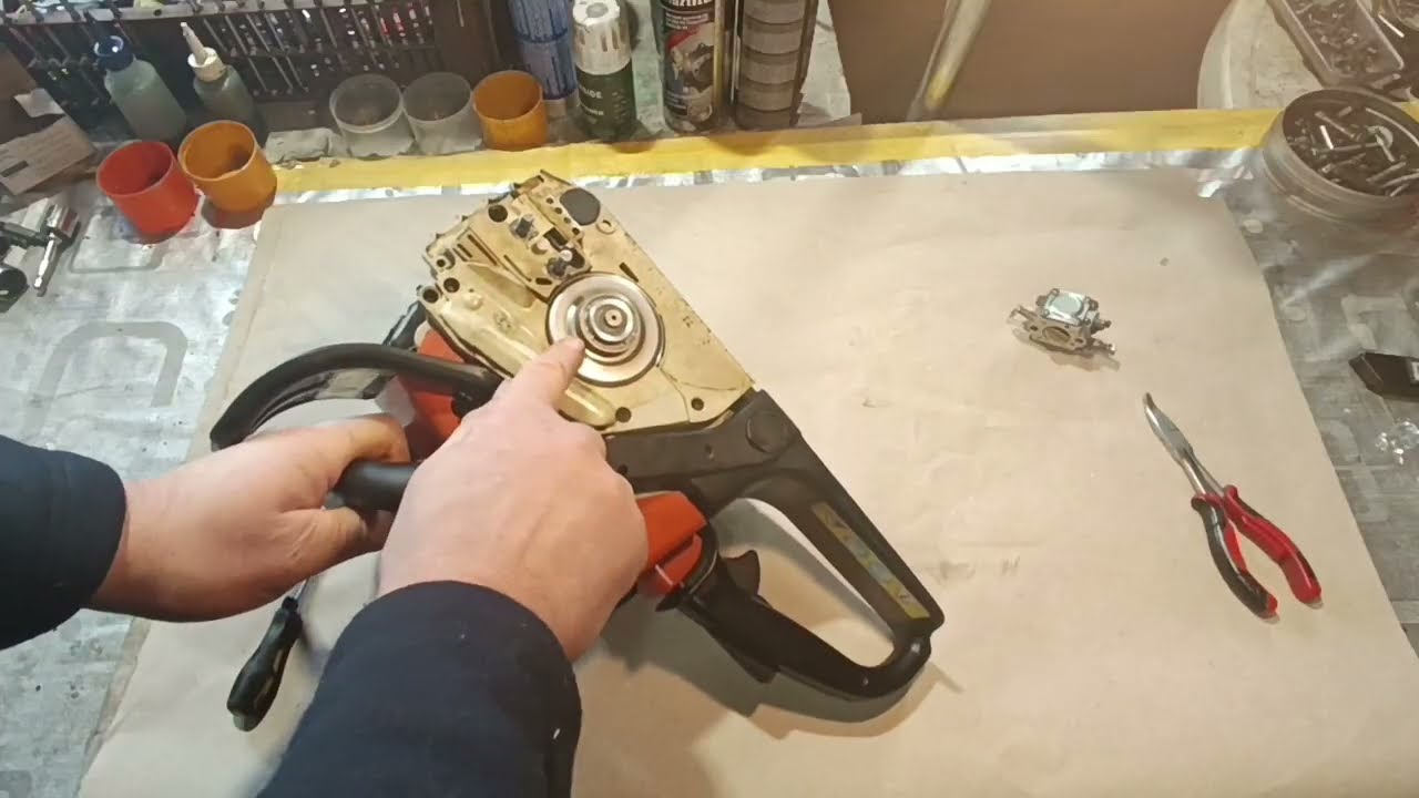 Stihl 017 tele meglepetésekkel ..