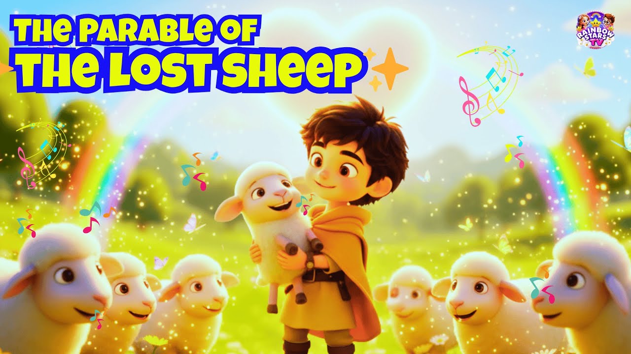 The Lost Sheep – A Sweet Bible Story & Song for Kids | Jesus Finds the One Who Wanders