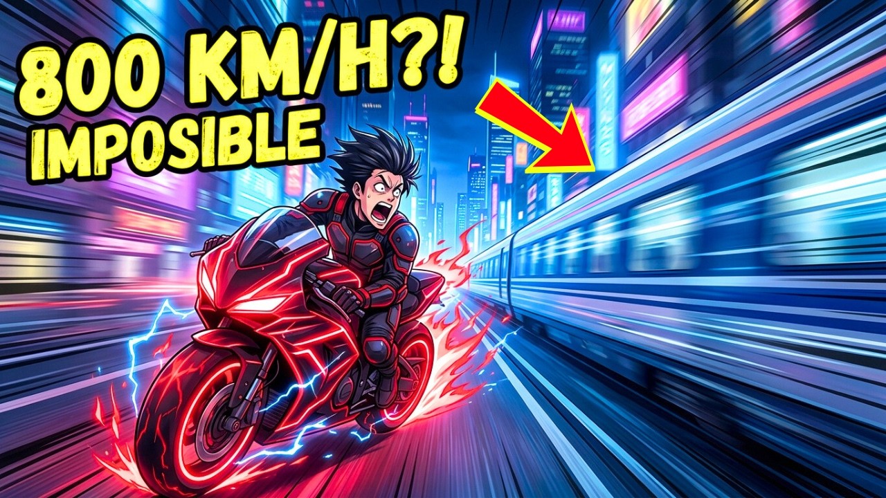 ⚡ Creé una Moto de 800 km/h con Chatarra y Alcancé un Tren Bala por Amor | Manhwa mejor