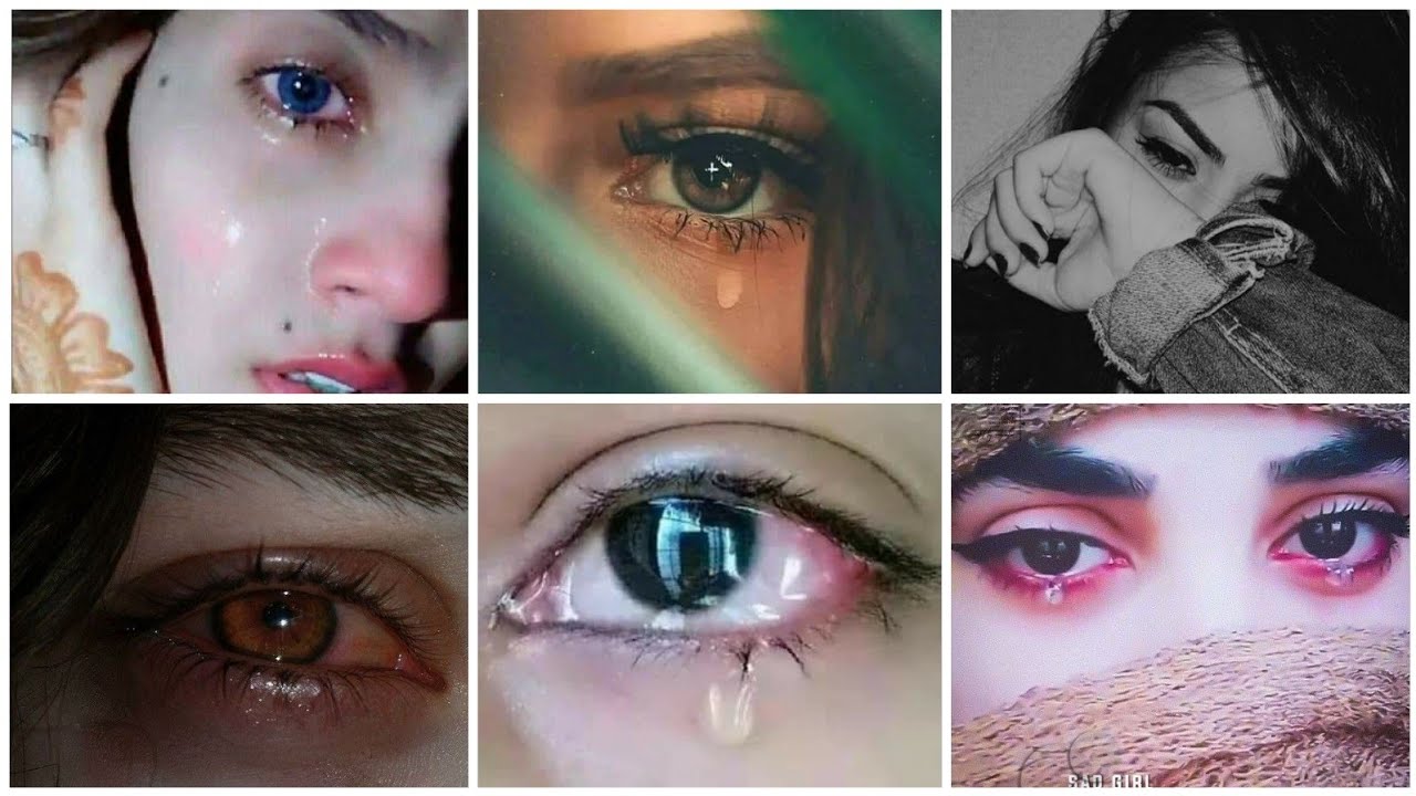 Authentic Crying 😢 girl dpz for whatsapp || sad girl dp || sad images for girls || Alone Girl Dp