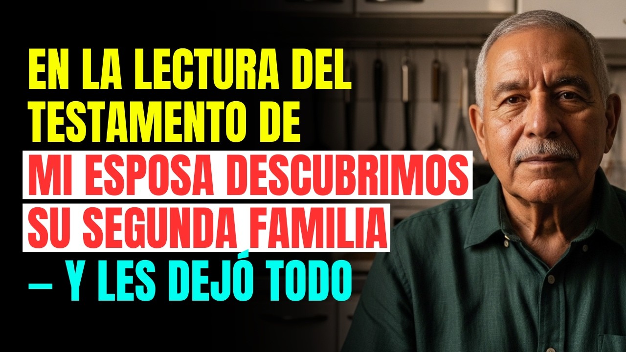 En la lectura del testamento de mi esposo descubrimos su segunda familia — y les dejó todo