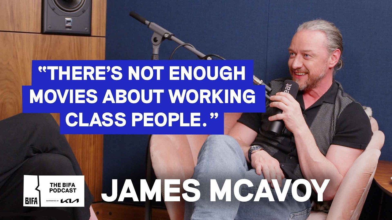 James McAvoy on why he became a director, film crews, and teaching Andy Serkis a Scottish accent