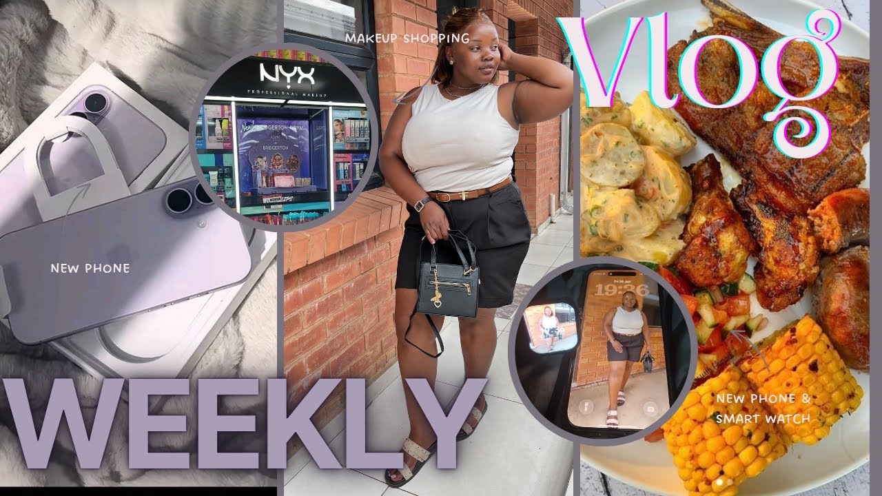WEEKLY VLOG | Grocery Shopping, New iPhone, Date Night, Client Makeup & Soft Life Walks