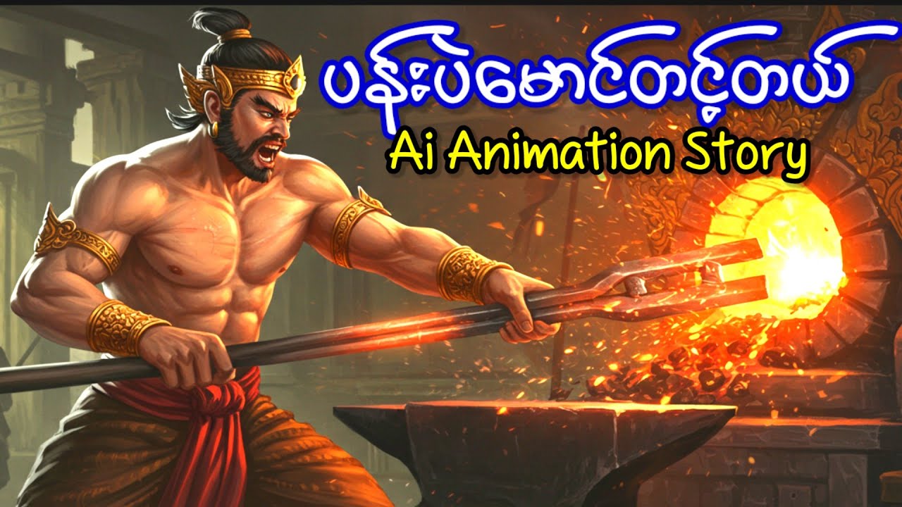 ပန်းပဲမောင်တင့်တယ် Ai Animation Story