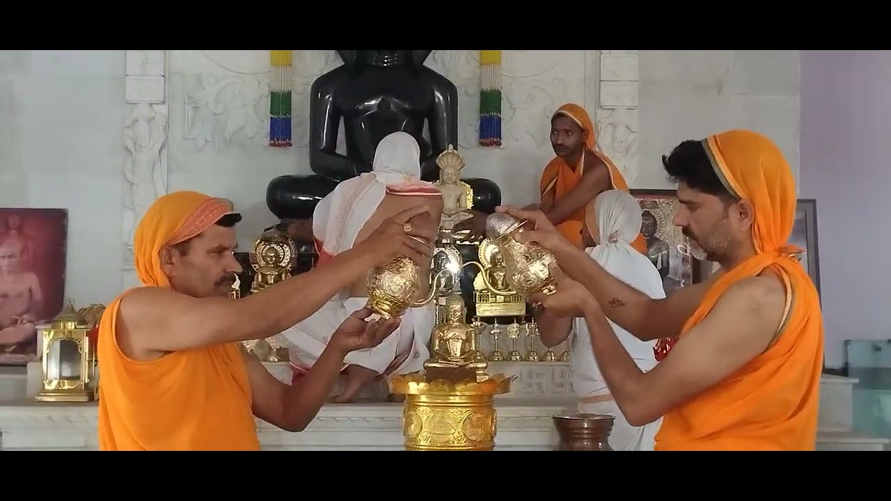 दिनांक 07/03/26/मुनि श्री 108 सुव्रतसागर जी महाराज अभिषेक शांति रन्नोद