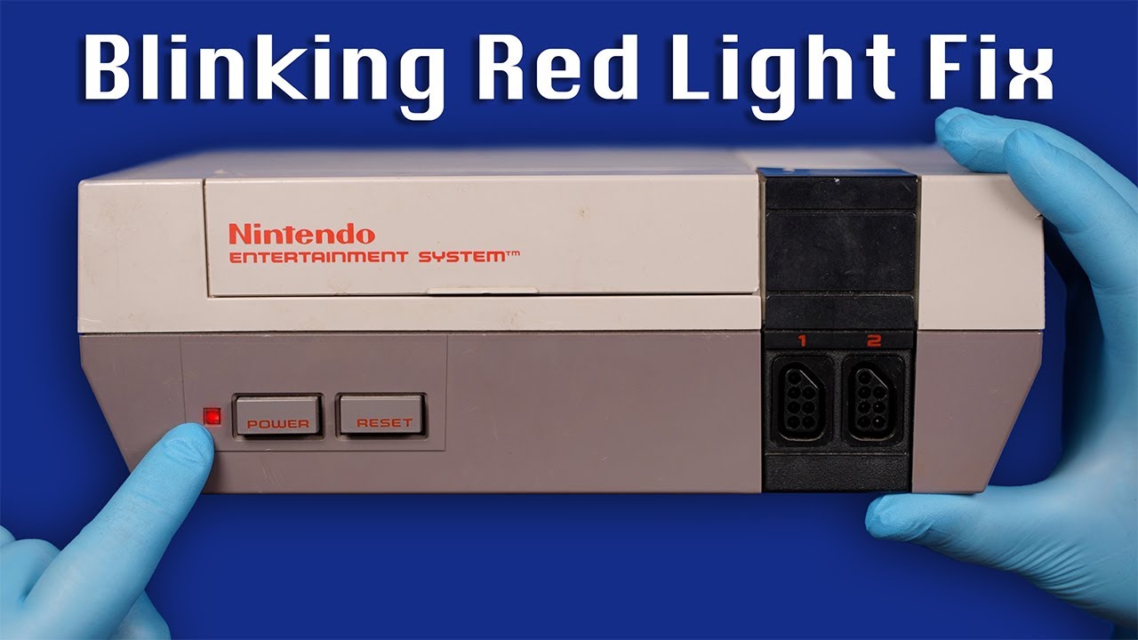 How to Fix NES Blinking Red Light Issue