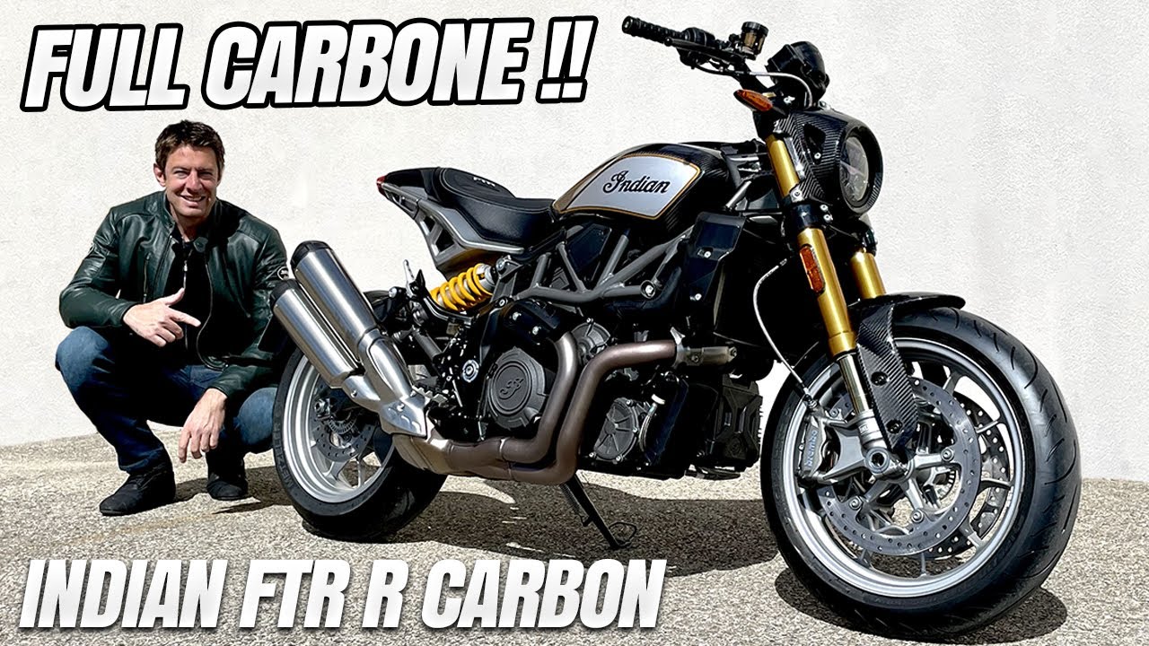 Essai Indian FTR R Carbon – Full CARBON pour - 20 000 EUROS ?!